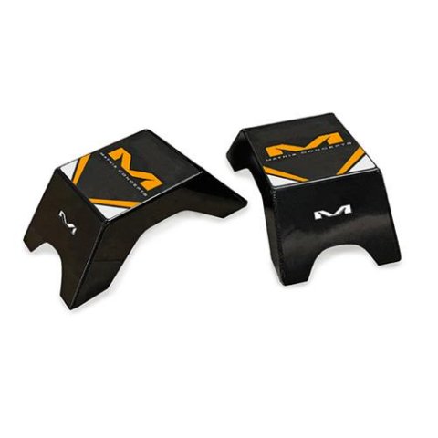 Matrix Concepts Powersports Holeshot Devices H1-106 TIE DOWNS, H1 STARTER BLOCKS (SET) - BLACK/ORANGE