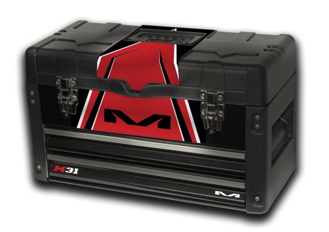 Matrix Concepts M31 Worx Toolboxes M31-402 Toolbox, Box, Portable, Steel/Plastic, Red/White, 21 in. Width, 12 in. Depth, 12 in. Height, Each