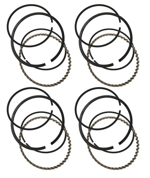 Hastings Piston Ring Sets 2M139030 Rings, Plasma-moly, 4.030 in. Bore, 5/64 in., 5/64 in., 3/16 in. Thickness, 8-Cylinder, Set