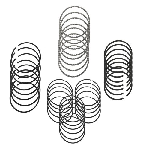Hastings Claimer Series Performance Piston Ring Sets CM5532030 Rings, Sets, Plasma-moly, 4.030 in. Bore, 1/16 in., 1/16 in., 3/16 in. Thickness, L8, V8, Set of 8