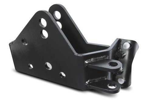 Steer Smarts Yeti XD Track Bar Relocation Brackets 79017001 Brackets, Steel, Black, Top Mount Drag Link, Jeep, Each