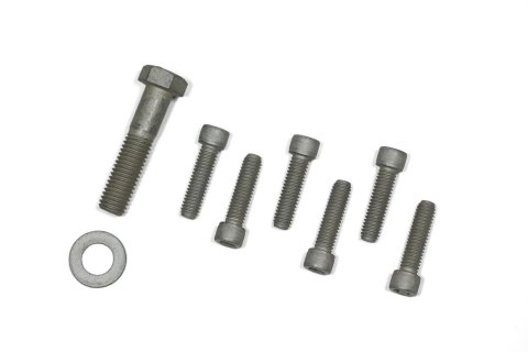 Steer Smarts Steering Stabilizer Components 79036001 Yeti XD Flex Damper Bracket Replacement Hardware Kit, 2007-2024 Jeep Wrangler/Gladiator JK/JL/JT