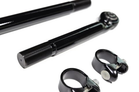 Steer Smarts Yeti XD Track Bars 17742502 Rear Adjustable Bar - Black, 2020-2024 Jeep Gladiator JT