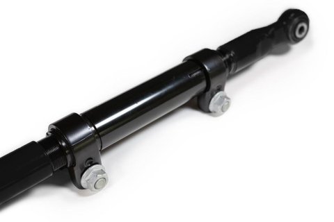 Steer Smarts Yeti XD Track Bars 75047002 Bars, Steel, Black, Adjustable, Rubber Bushings, Rear, Jeep, Each