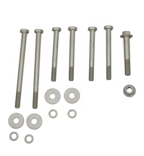 Steer Smarts Panhard Bar Hardware Kits 79026001 Yeti XD Frame Side Track Reinforcement Bracket Kit, 2018-2023 Jeep Wrangler/Gladiator JL/JT