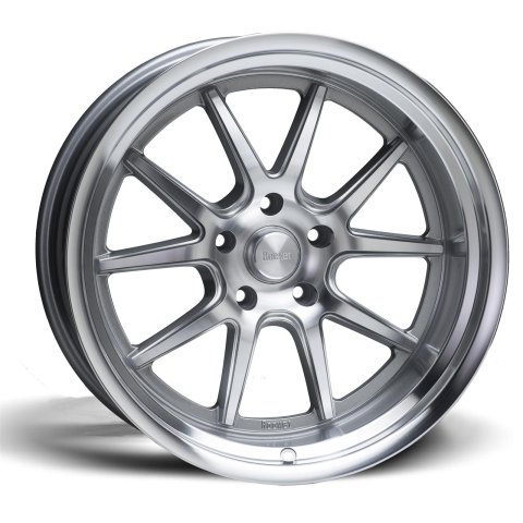 Rocket Racing Attack Titanium Machined Wheels 18x8 Wheel, Machined, 18 in. x 8 in., Aluminum, Silver, Machined, 4.50 in. Backspace, 5 x 4 3/4 in. Bolt Pattern, Each