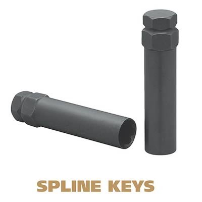 Rocket Racing Wheel Lug Sockets C7301 Socket, Deep Well, Metric, 17mm, Steel, Black Oxide, Each