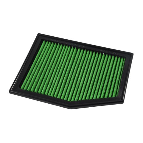 Green Filter High Performance Factory Replacement Air Filters 2318 Element, Woven Cotton, Green, Porsche, Each
