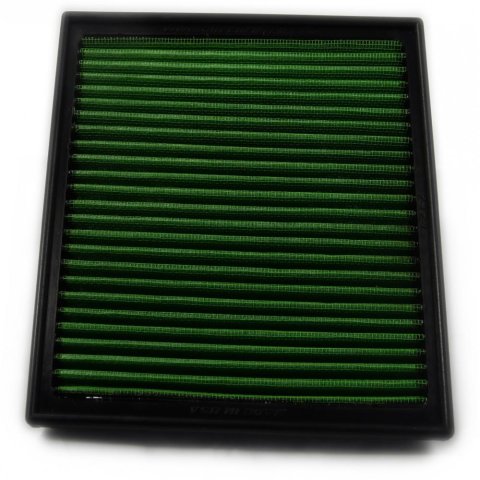Green Filter High Performance Factory Replacement Air Filters 7378 Filter, Replacement, Panel, Woven Cotton, Green, Toyota, Lexus, Each