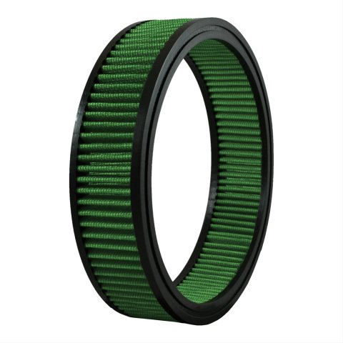 Green Filter High Performance Factory Replacement Air Filters 2177 Filter, Performance, Woven Cotton, Green, 8.661 in. Inlet Flange I.D., 10 in Diameter, 2.28 in Height
