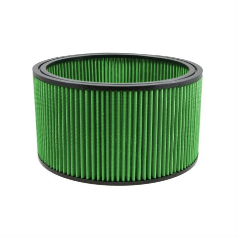 Green Filter High Performance Factory Replacement Air Filters 2350 Filter, Round, Woven Cotton, Green, 11.00 in. Diameter, 6.00 in. Height, Each