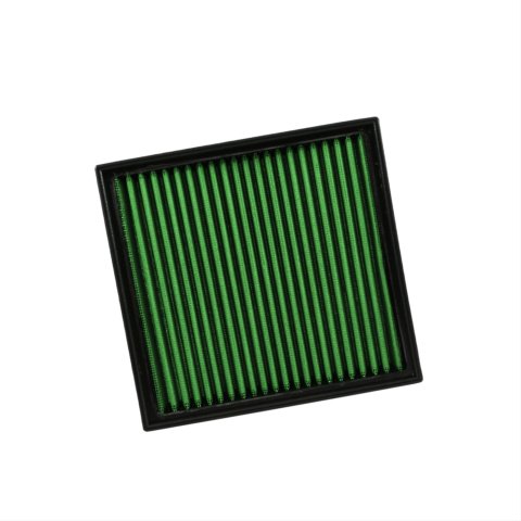 Green Filter High Performance Factory Replacement Air Filters 7036 Filter, Replacement, Panel, Woven Cotton, Green, Chevy, Pontiac, Each