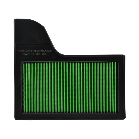 Green Filter High Performance Factory Replacement Air Filters 7275 Element, Woven Cotton, Green, Ford, Each