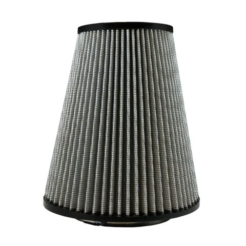 Green Filter Color Match Filters 2866 Air Element, Conical Flanged, Woven Cotton, White, 4.500 in. Inlet Diameter, Each