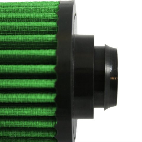 Green Filter Valve Cover Breathers 2027 Breather, Round, Push-in, Logo, 3.0 in. Diameter, 2.5 in. Height, 1.125 in. Hole Size