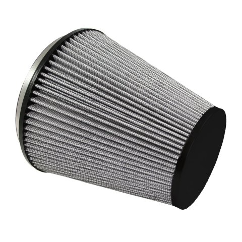 Green Filter High Performance Universal Air Filters 4051 Filter, Conical Flanged, Woven Cotton, Red, 5.880 in. Inlet Flange Diameter, 7.50 in. Length, Each