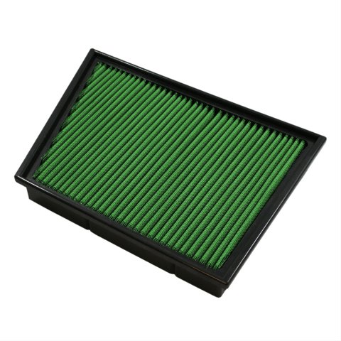 Green Filter High Performance Factory Replacement Air Filters 7106 Element, Woven Cotton, Green, Chevy, GMC, 6.6L, Each