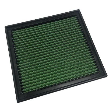 Green Filter High Performance Factory Replacement Air Filters 7256 Element, Woven Cotton, Green, Subaru, Each