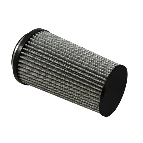 Green Filter High Performance Universal Air Filters 2851 Filter, Conical Flanged, Woven Cotton, White, 4.00 in. Inlet Flange, 9.00 in. Length, Each