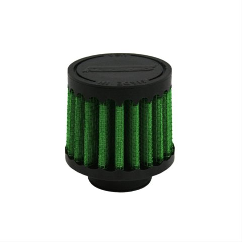 Green Filter Valve Cover Breathers 2110 Air Filter, Clamp-On, Cover, 0.790 in. Hole Size, 2.36 in. Diameter, 1.970 in. Height, Each