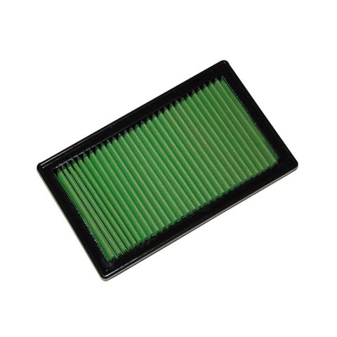 Green Filter High Performance Factory Replacement Air Filters 2161 Element, Woven Cotton, Green, BMW, Each