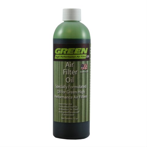Green Filter Oil 2001 Air Oil, Green, 12 oz. Pour Bottle, Each