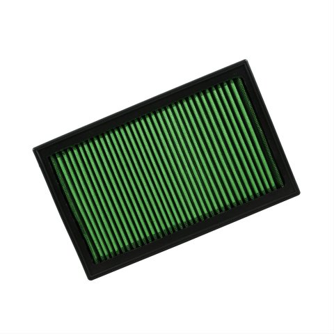 Green Filter High Performance Factory Replacement Air Filters 2202 Element, Panel, Woven Cotton, Green, Ford, Lincoln, Mercury, Each