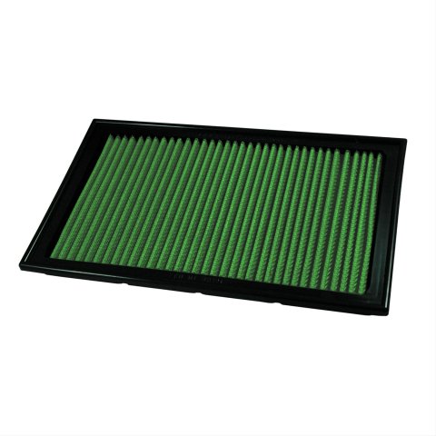 Green Filter High Performance Factory Replacement Air Filters 7140 Filter, Replacement, Panel, Woven Cotton, Green, Ford, Mercury, 4.0L, Each