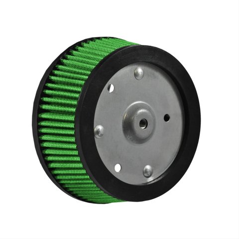 Green Filter High Performance Factory Replacement Air Filters 2743 Filter, Screaming Eagle 3 bolt, 2008 H=2 (29244-08)