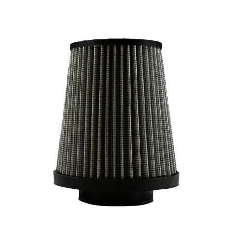 Green Filter High Performance Universal Air Filters 2853 Filter, Conical Flanged, Woven Cotton, White, 3.00 in. Inlet Flange, 6.00 in. Length, Each