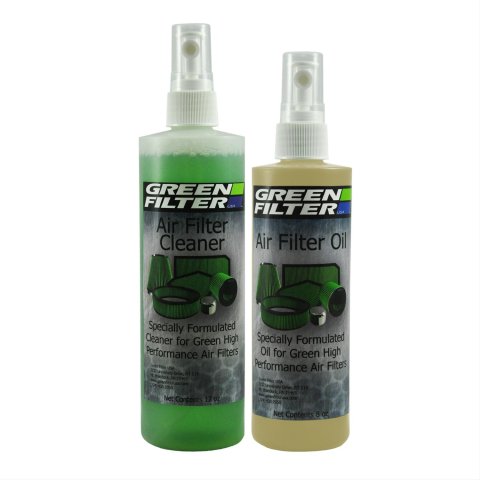 Green Filter Oil and Cleaning Kits 2800 Air Cleaner Oil, 12 oz. Pump Cleaner, 8 oz. Clear Oil, Pump, Kit
