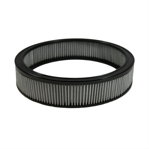 Green Filter High Performance Universal Air Filters 2875 Filter, Round, Woven Cotton, White, 14.00 in. Diameter, 3.00 in. Height, Each