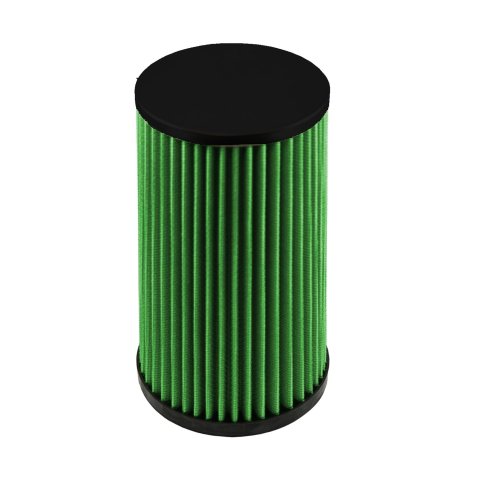 Green Filter High Performance Universal Air Filters 2347 Filter, Conical Flanged, Woven Cotton, Green, 3.000 in. Inlet Flange, 9.00 in. Length, Each