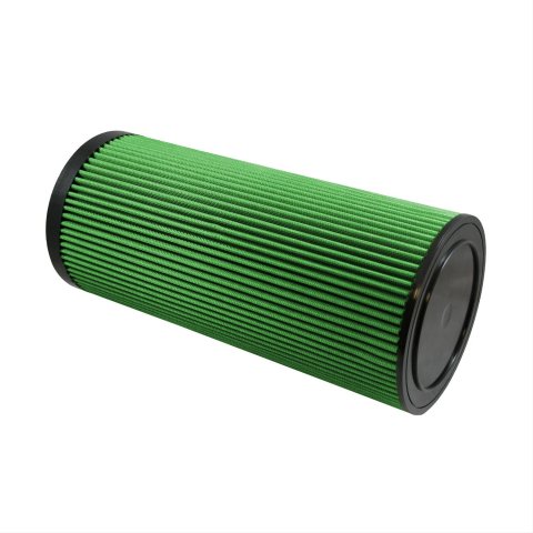 Green Filter High Performance Factory Replacement Air Filters 7054 Element, Conical Flanged, Woven Cotton, Green, Chevy, GMC, 6.6L, Each