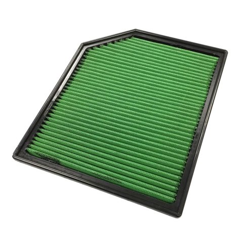 Green Filter High Performance Factory Replacement Air Filters 7346 Element, Woven Cotton, Green, Jeep, Each