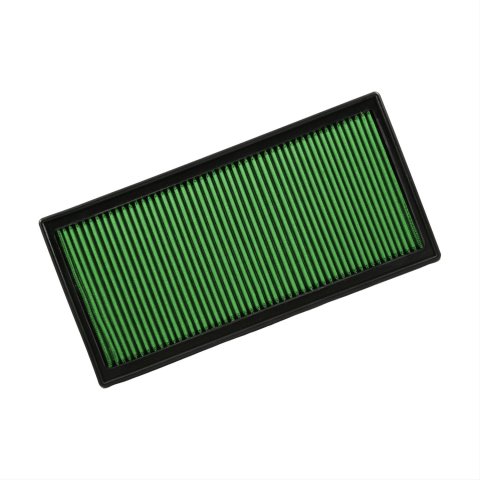 Green Filter High Performance Factory Replacement Air Filters 2021 Element, Panel, Woven Cotton, Green, Chevy, Pontiac, 3.8, 5.7L, Each