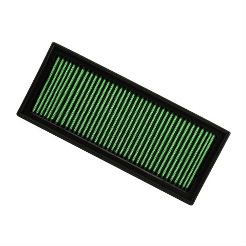 Green Filter High Performance Factory Replacement Air Filters 7171 Element, Panel, Woven Cotton, Green, Mercedes-Benz, 4.6, 5.5L, Each