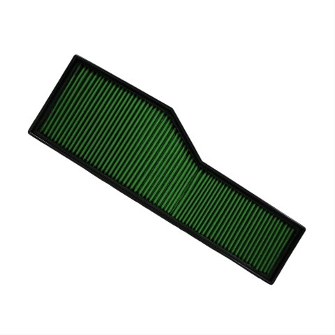 Green Filter High Performance Factory Replacement Air Filters 2254 Element, Panel, Woven Cotton, Green, Porsche, 3.4, 3.6, 3.8L, Each