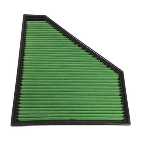 Green Filter High Performance Factory Replacement Air Filters 7302 Element, Woven Cotton, Green, Chevy, Cadillac, Each
