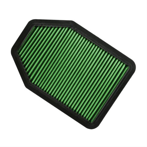 Green Filter High Performance Factory Replacement Air Filters 7119 Element, Woven Cotton, Green, Jeep, 3.6, 3.8L, Each