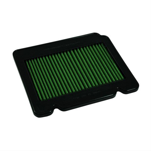 Green Filter High Performance Factory Replacement Air Filters 7222 Element, Panel, Woven Cotton, Green, Chevy, Pontiac, 1.6L, Each