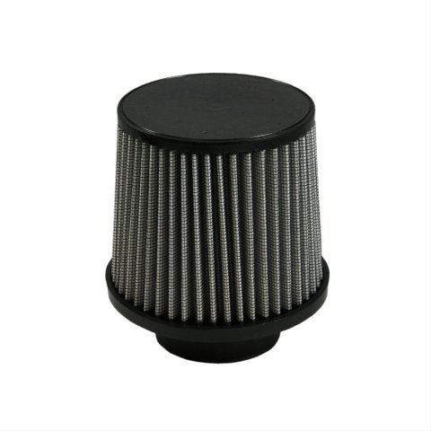 Green Filter High Performance Universal Air Filters 2883 Filter, Conical Flanged, Woven Cotton, White, 3.00 in. Inlet Flange Diameter, 5.00 in. Length, Each