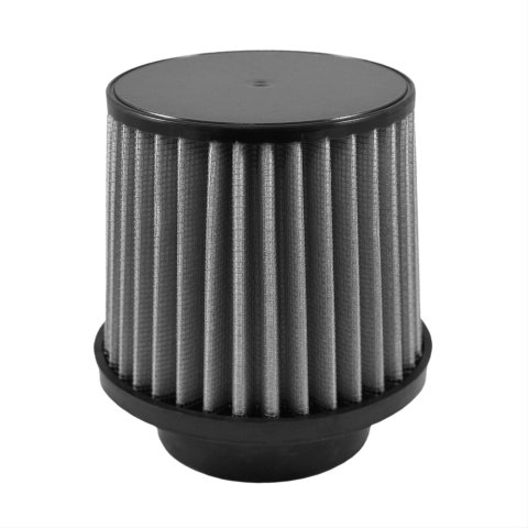 Green Filter High Performance Universal Air Filters 2884 Filter, Conical Flanged, Woven Cotton, White, 2.50 in. Inlet Flange Diameter, 5.00 in. Length, Each