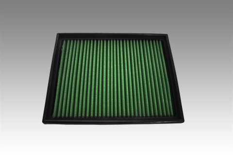 Green Filter High Performance Factory Replacement Air Filters 7287 Element, Woven Cotton, Green, Ford, Lincoln, Each