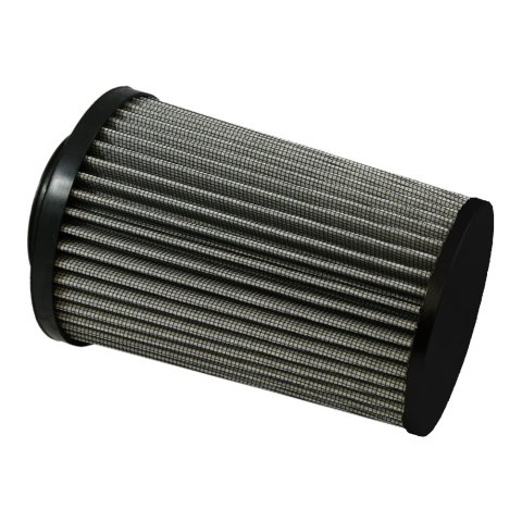 Green Filter High Performance Universal Air Filters 2885 Filter, Conical Flanged, Woven Cotton, White, 3.00 in. Inlet Flange Diameter, 7.75 in. Length, Each