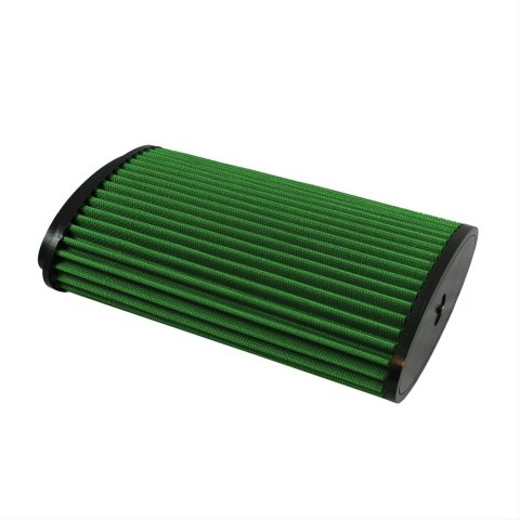 Green Filter High Performance Factory Replacement Air Filters for 2004-2012 BOXSTER, 2006-2012 CAYMAN - 7047 Element, Conical, Woven Cotton, Green, Porsche, 3.6, 4.6L, Each