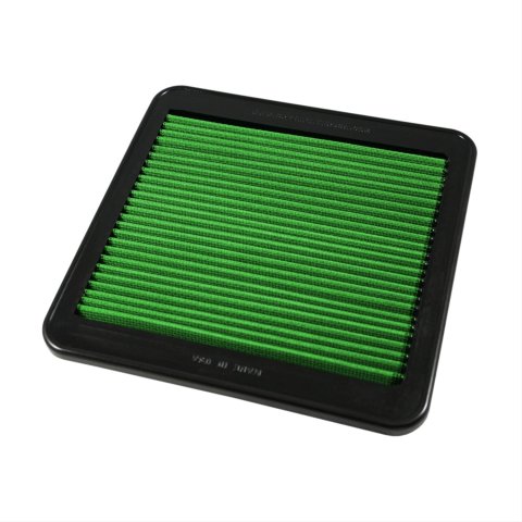 Green Filter High Performance Factory Replacement Air Filters 7205 Element, Panel, Woven Cotton, Green, Each