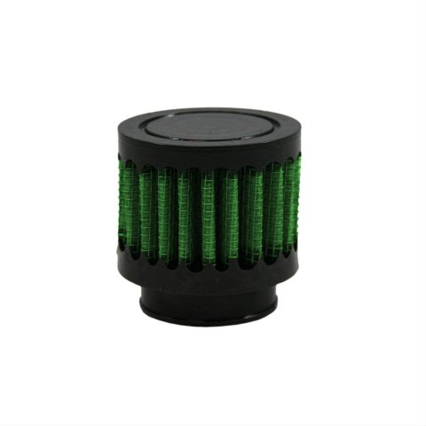 Green Filter Valve Cover Breathers 2076 Air Filter, Clamp-On, Cover, 1.00 in. Hole Size, 2.00 in. Diameter, 1.585 in. Height, Each