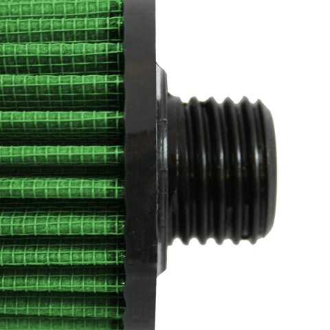Green Filter Valve Cover Breathers 2081 Air Filter, Screw-In, Cover, 1.250 in. Hole Size, 3.00 in. Diameter, 1.750 in. Height, Each