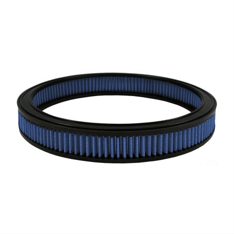 Green Filter High Performance Universal Air Filters 5112 Filter, Round, Woven Cotton, Blue, 13.00 in. Diameter, 2.50 in. Height, Each